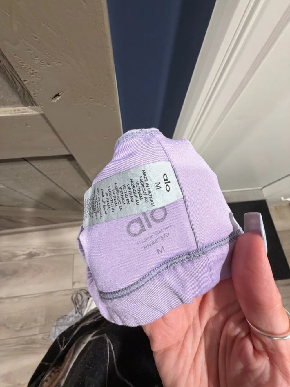 *Sold* Alo Ambient Logo Bra
